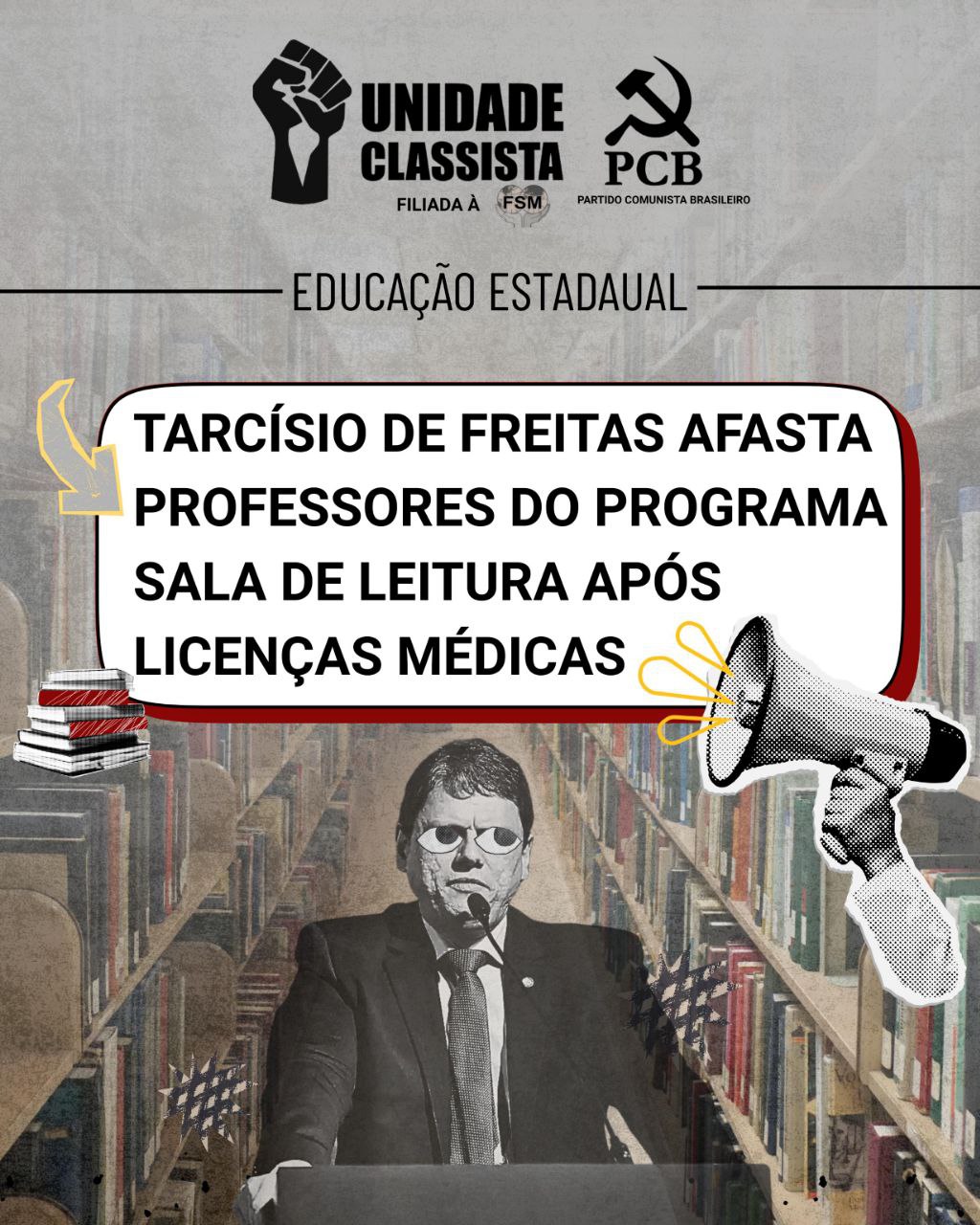 GOVERNO DE SP AFASTA PROFESSORES DO PROGRAMA SALA DE LEITURA APÓS LICENÇAS MÉDICAS