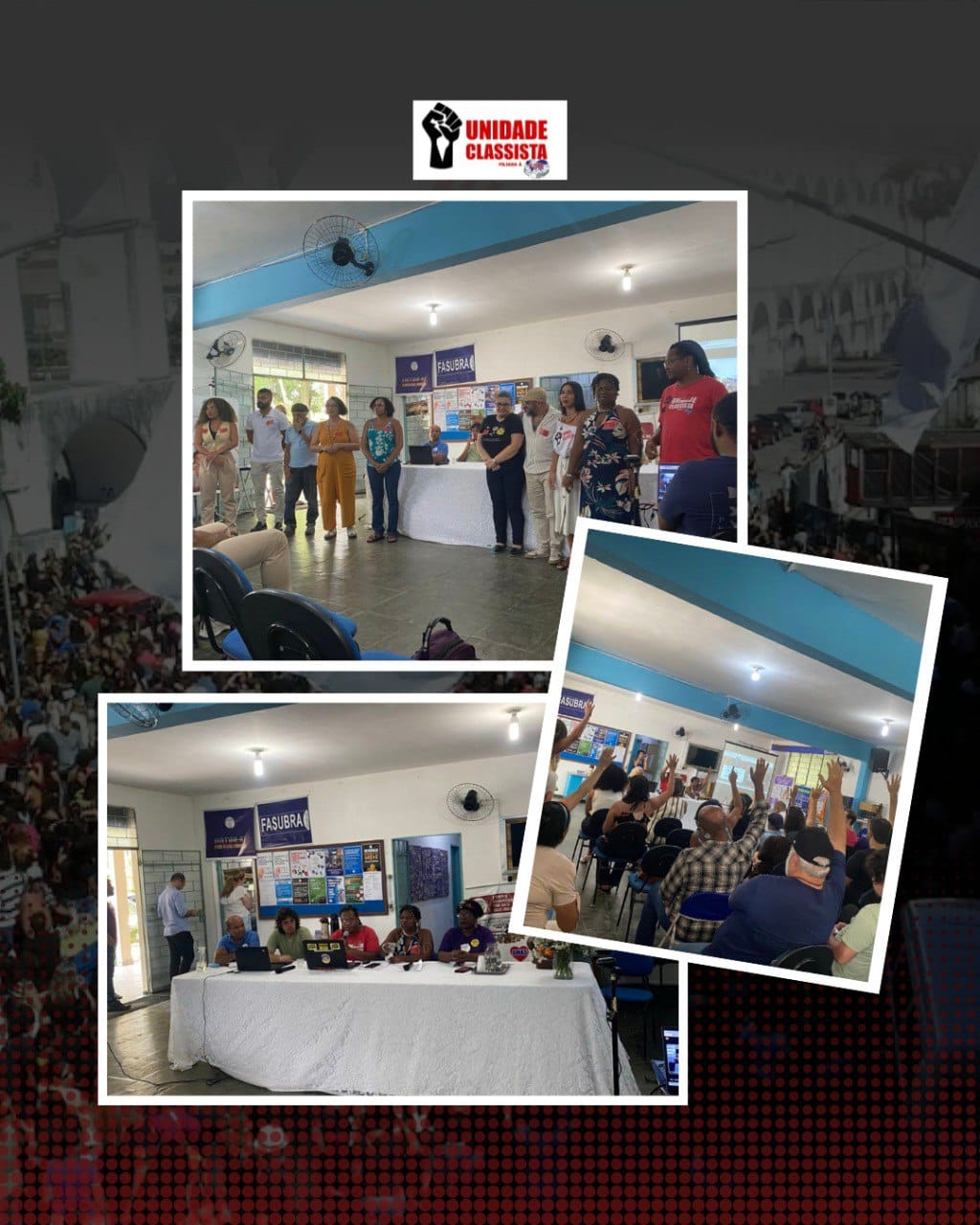 ENFIM, EMPOSSADA A NOVA DIREÇÃO COLEGIADA DO SINTUR-RJ – BIÊNIO 2025-2027