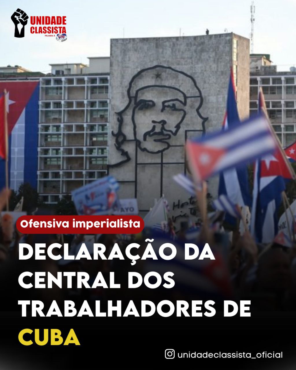 DECLARAÇÃO DA CENTRAL DOS TRABALHADORES DE CUBA