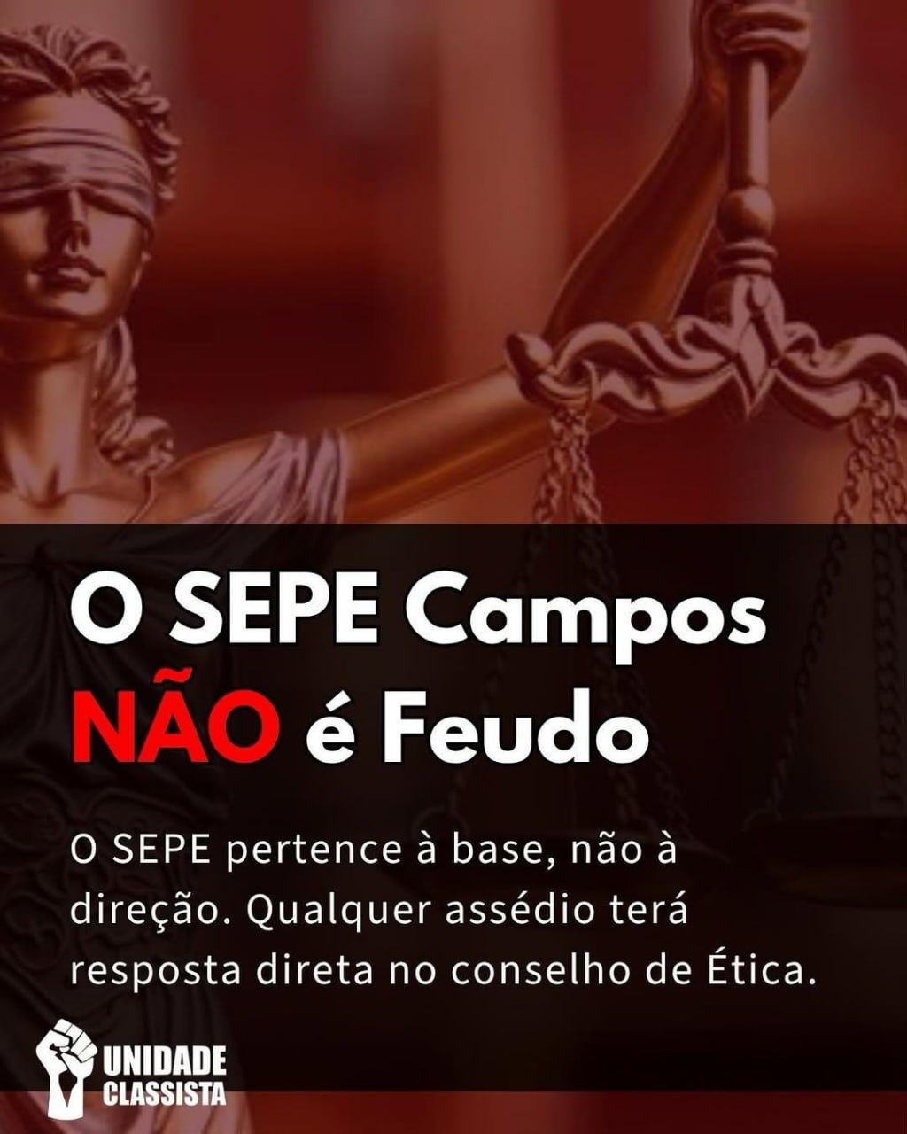 O SEPE CAMPOS NÃO É FEUDO: PELO DIREITO DAS MINORIAS E FIM DO CORONELISMO